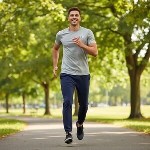 Mondetta Outdoor project XL pant Blue Zip ankles and pockets.